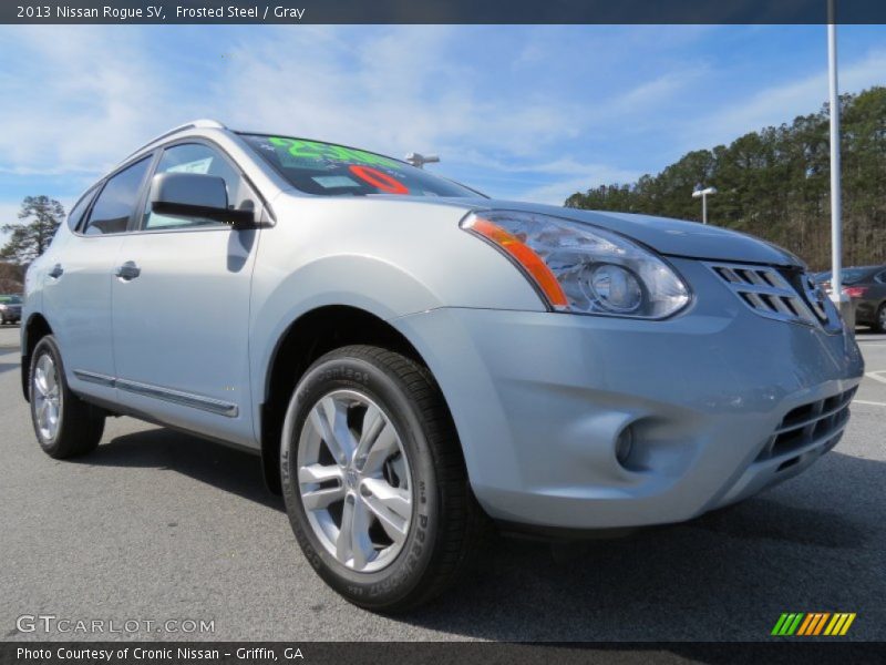 Frosted Steel / Gray 2013 Nissan Rogue SV