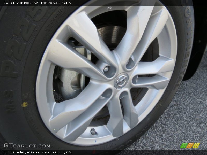 Frosted Steel / Gray 2013 Nissan Rogue SV