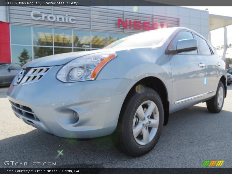 Frosted Steel / Gray 2013 Nissan Rogue S