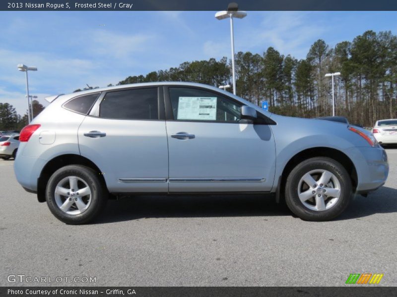 Frosted Steel / Gray 2013 Nissan Rogue S