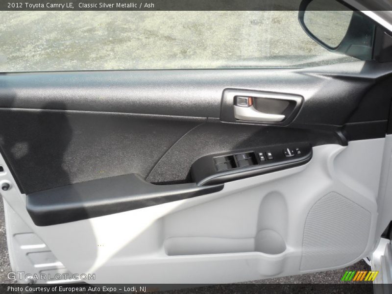 Classic Silver Metallic / Ash 2012 Toyota Camry LE