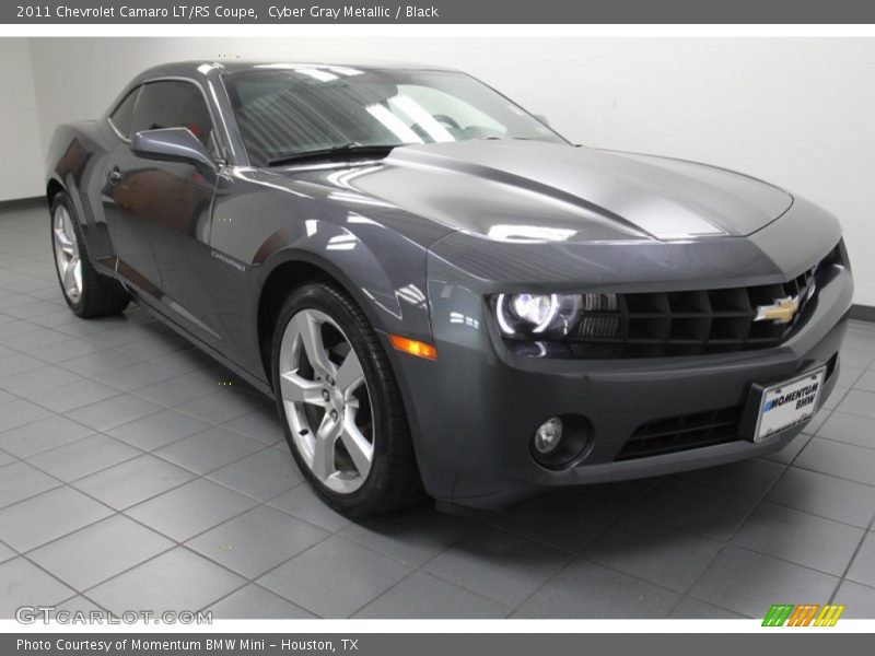 Cyber Gray Metallic / Black 2011 Chevrolet Camaro LT/RS Coupe