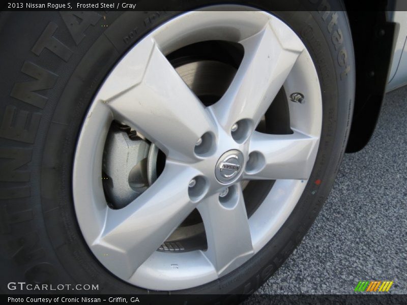 Frosted Steel / Gray 2013 Nissan Rogue S