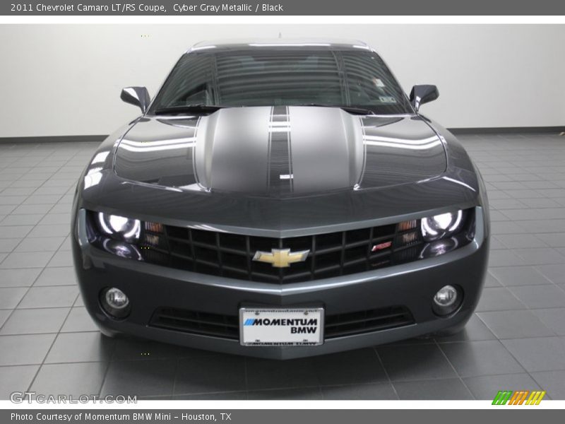 Cyber Gray Metallic / Black 2011 Chevrolet Camaro LT/RS Coupe