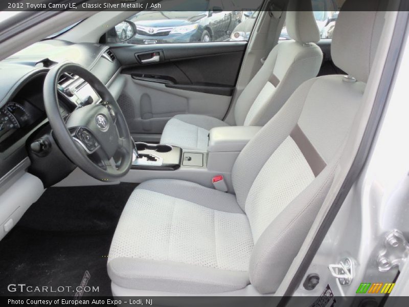 Classic Silver Metallic / Ash 2012 Toyota Camry LE