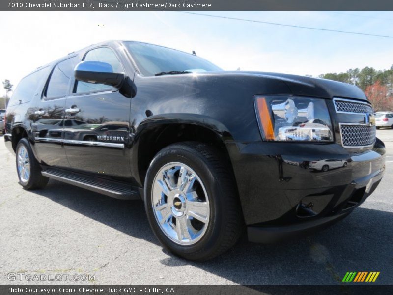 Black / Light Cashmere/Dark Cashmere 2010 Chevrolet Suburban LTZ