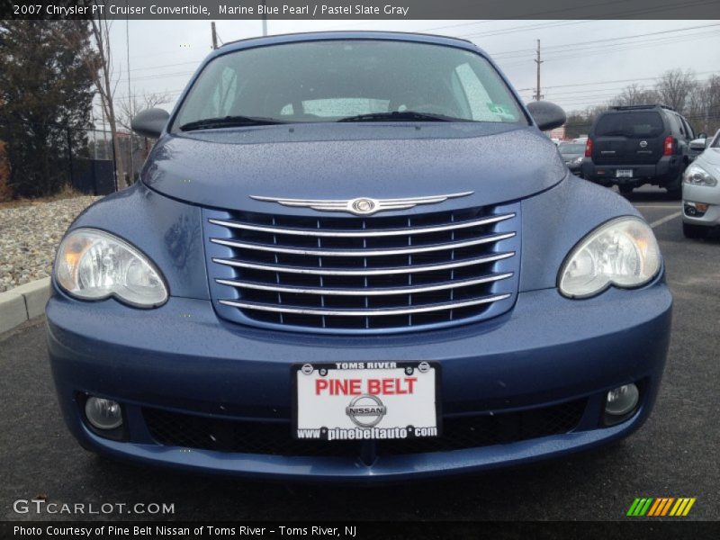 Marine Blue Pearl / Pastel Slate Gray 2007 Chrysler PT Cruiser Convertible