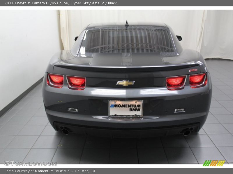Cyber Gray Metallic / Black 2011 Chevrolet Camaro LT/RS Coupe