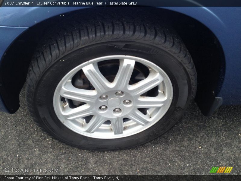 Marine Blue Pearl / Pastel Slate Gray 2007 Chrysler PT Cruiser Convertible