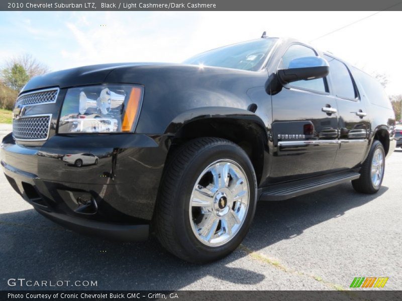 Black / Light Cashmere/Dark Cashmere 2010 Chevrolet Suburban LTZ