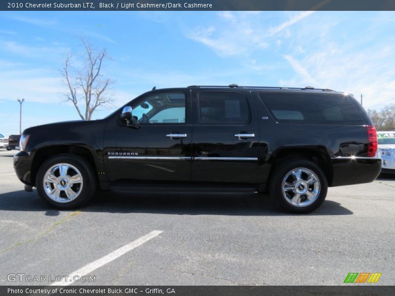 Black / Light Cashmere/Dark Cashmere 2010 Chevrolet Suburban LTZ