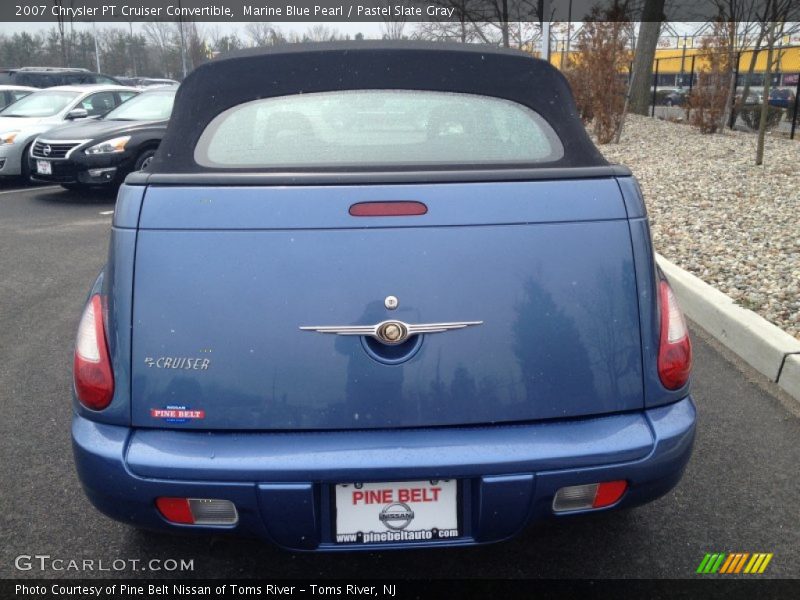 Marine Blue Pearl / Pastel Slate Gray 2007 Chrysler PT Cruiser Convertible