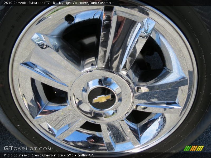 Black / Light Cashmere/Dark Cashmere 2010 Chevrolet Suburban LTZ