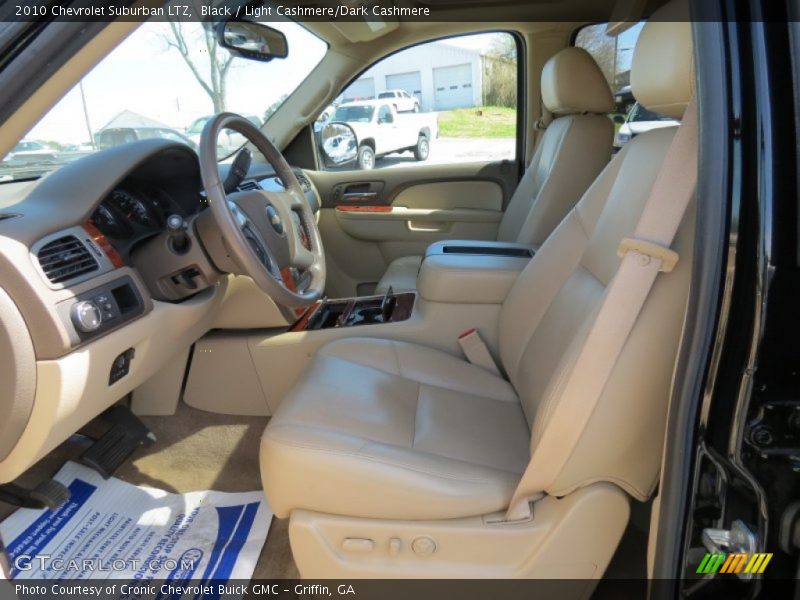 Black / Light Cashmere/Dark Cashmere 2010 Chevrolet Suburban LTZ