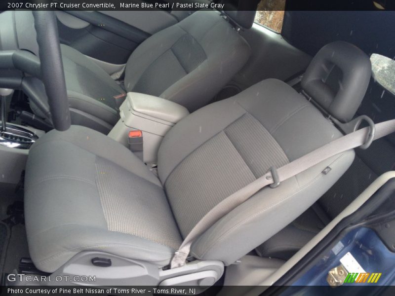 Marine Blue Pearl / Pastel Slate Gray 2007 Chrysler PT Cruiser Convertible