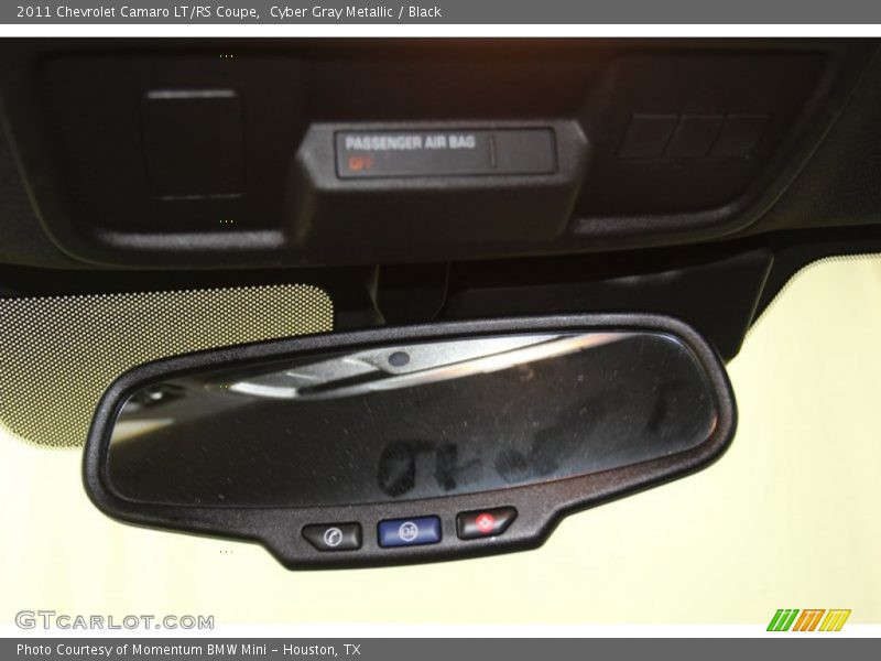 Cyber Gray Metallic / Black 2011 Chevrolet Camaro LT/RS Coupe