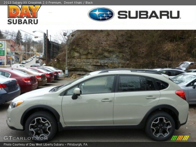Desert Khaki / Black 2013 Subaru XV Crosstrek 2.0 Premium