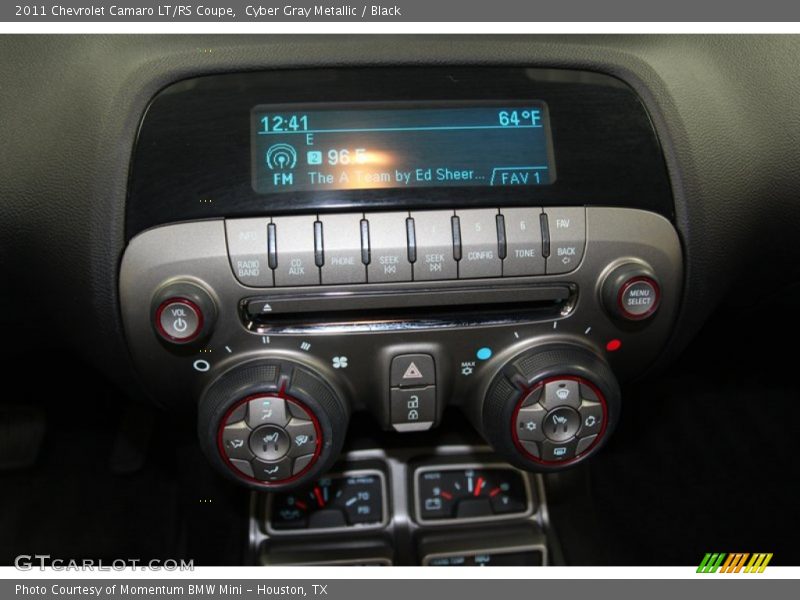 Controls of 2011 Camaro LT/RS Coupe