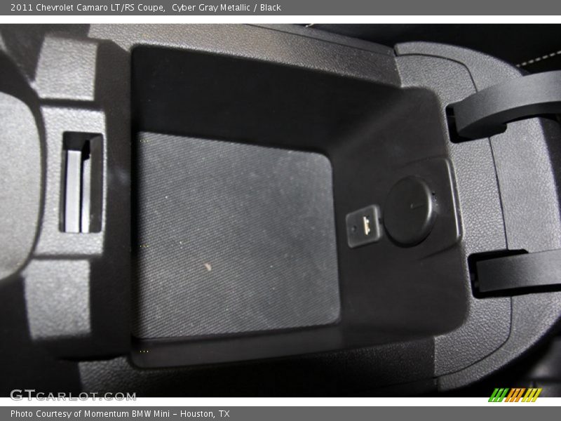 Cyber Gray Metallic / Black 2011 Chevrolet Camaro LT/RS Coupe