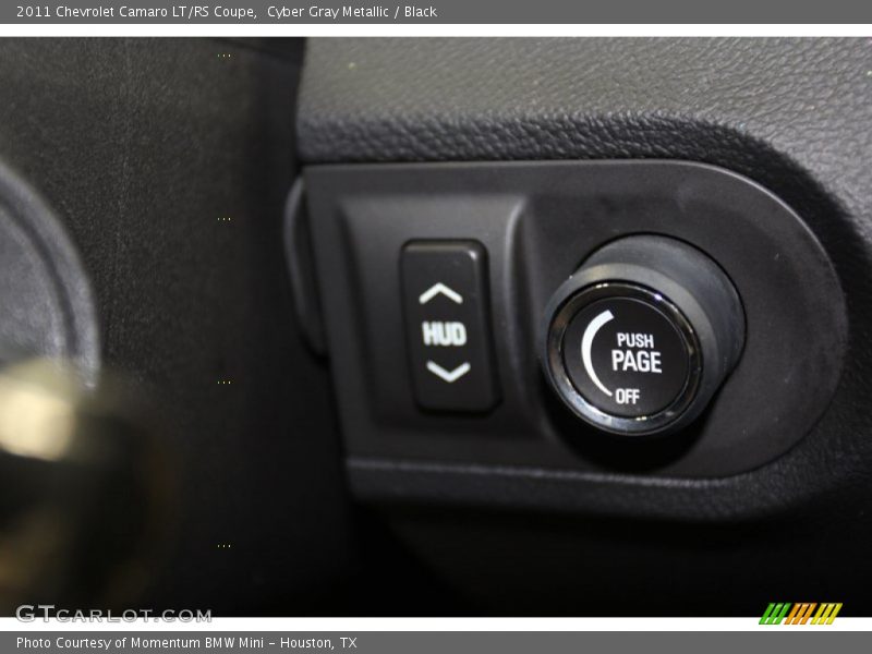 Cyber Gray Metallic / Black 2011 Chevrolet Camaro LT/RS Coupe