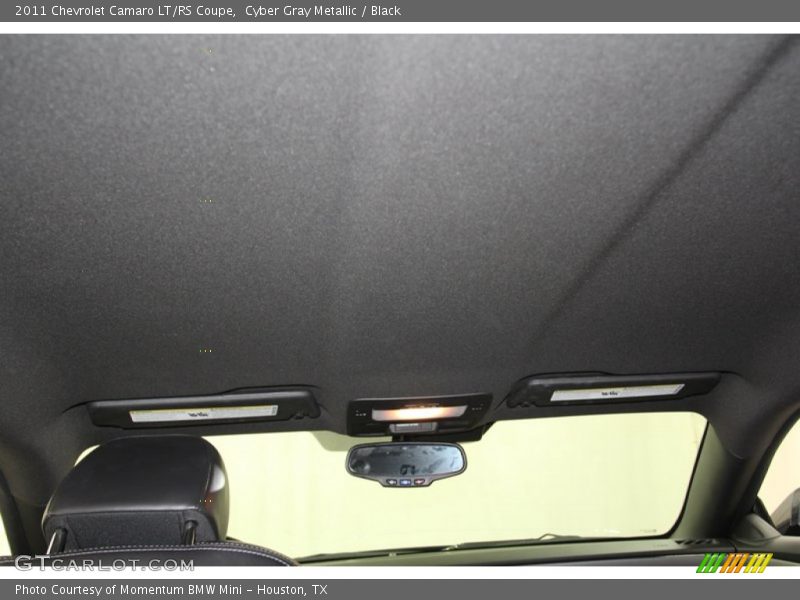 Cyber Gray Metallic / Black 2011 Chevrolet Camaro LT/RS Coupe