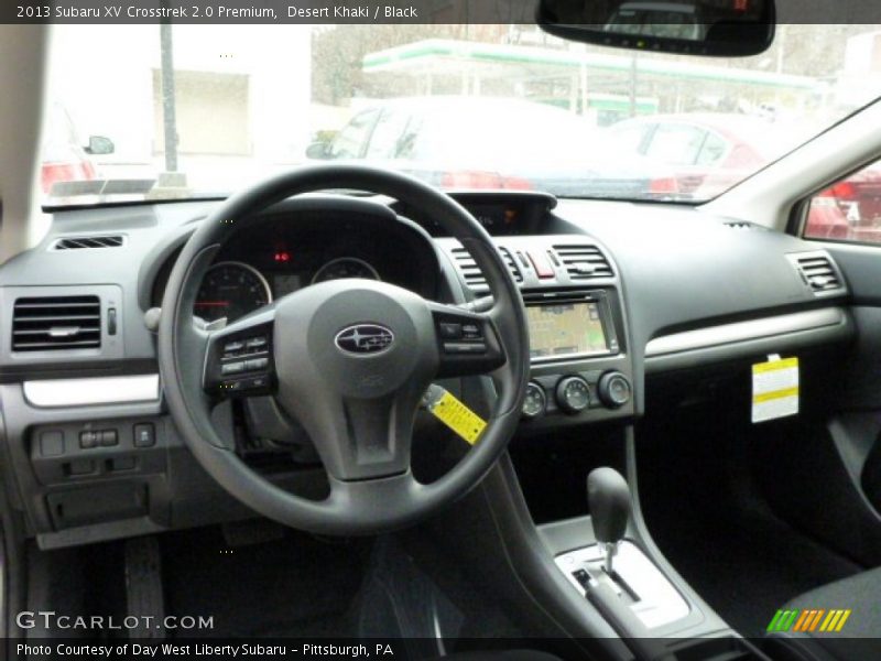 Dashboard of 2013 XV Crosstrek 2.0 Premium