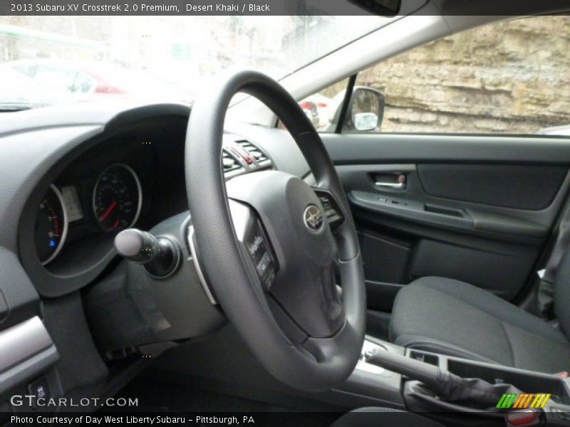 Desert Khaki / Black 2013 Subaru XV Crosstrek 2.0 Premium