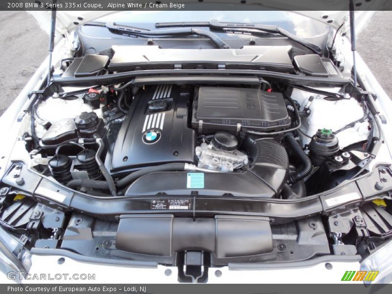  2008 3 Series 335xi Coupe Engine - 3.0L Twin Turbocharged DOHC 24V VVT Inline 6 Cylinder