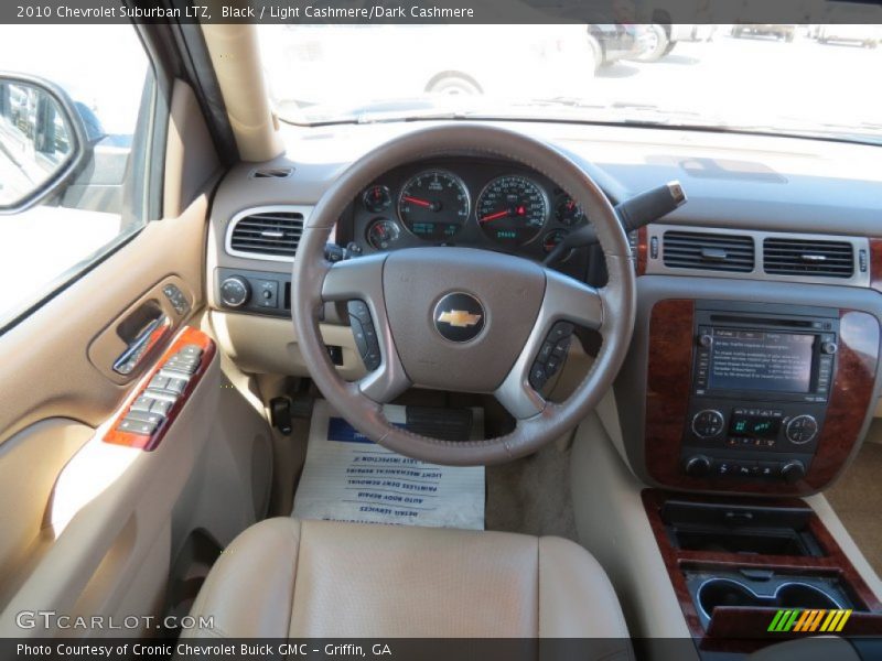 Black / Light Cashmere/Dark Cashmere 2010 Chevrolet Suburban LTZ
