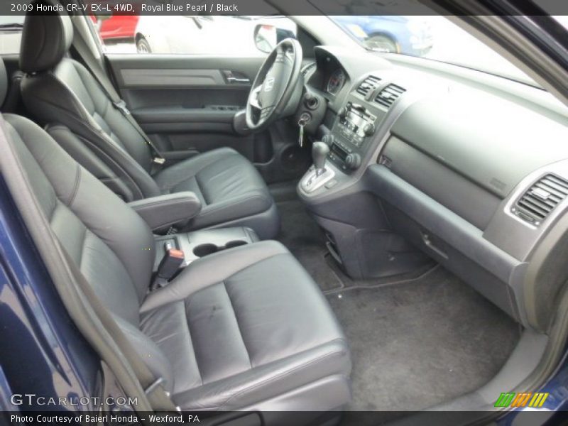 Royal Blue Pearl / Black 2009 Honda CR-V EX-L 4WD