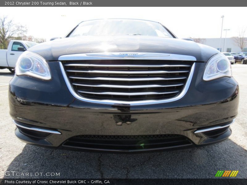 Black / Black 2012 Chrysler 200 Touring Sedan