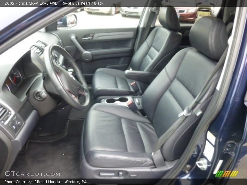 Royal Blue Pearl / Black 2009 Honda CR-V EX-L 4WD