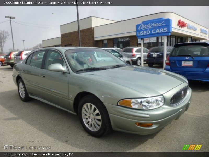 Sagemist Green Metallic / Light Cashmere 2005 Buick LeSabre Custom