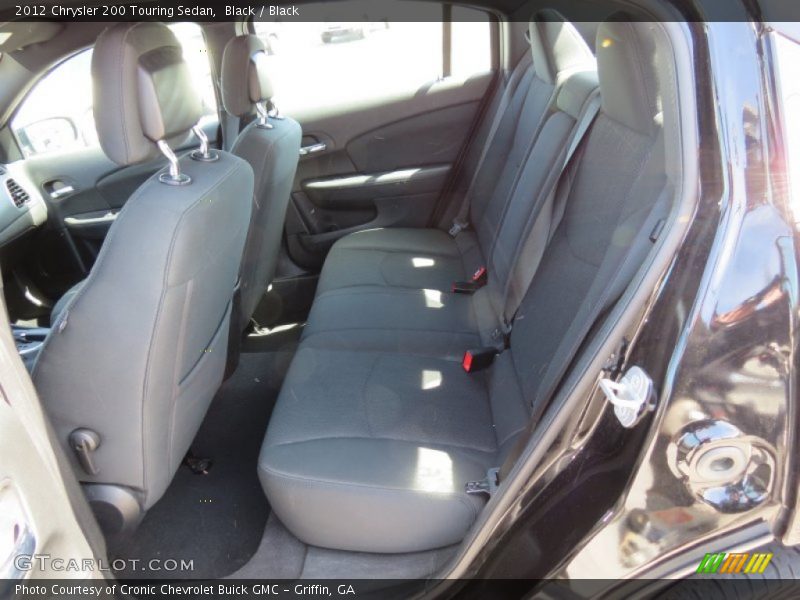 Black / Black 2012 Chrysler 200 Touring Sedan