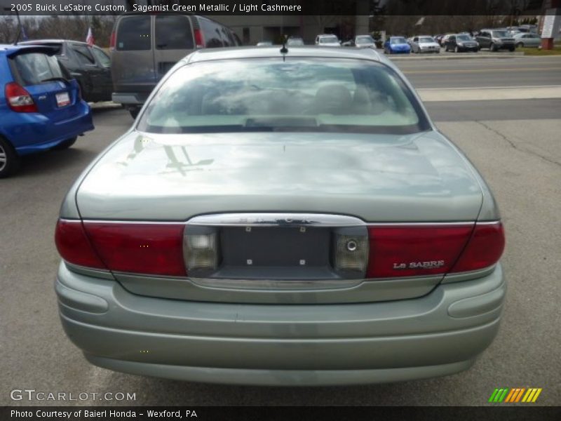 Sagemist Green Metallic / Light Cashmere 2005 Buick LeSabre Custom