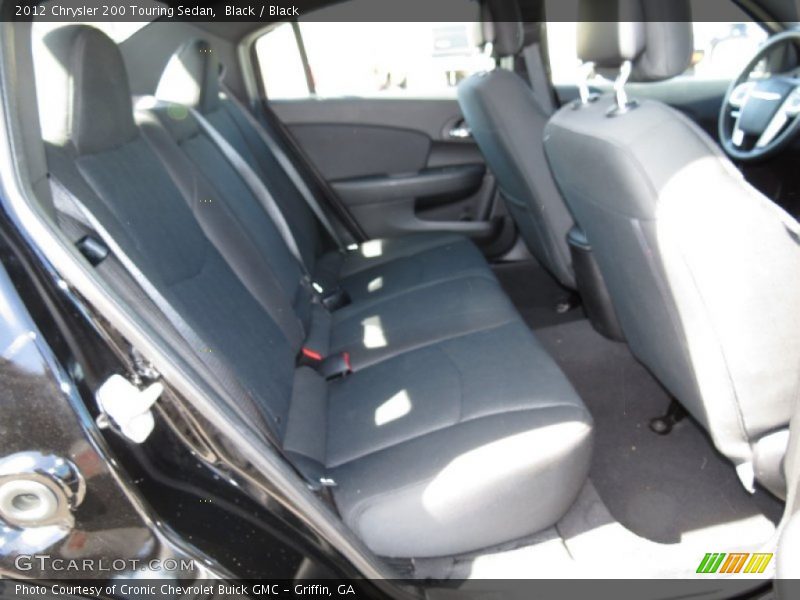 Black / Black 2012 Chrysler 200 Touring Sedan