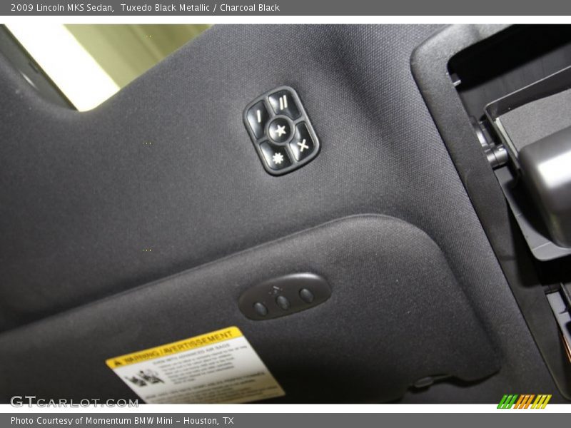 Tuxedo Black Metallic / Charcoal Black 2009 Lincoln MKS Sedan