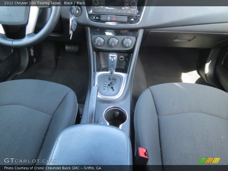 Black / Black 2012 Chrysler 200 Touring Sedan