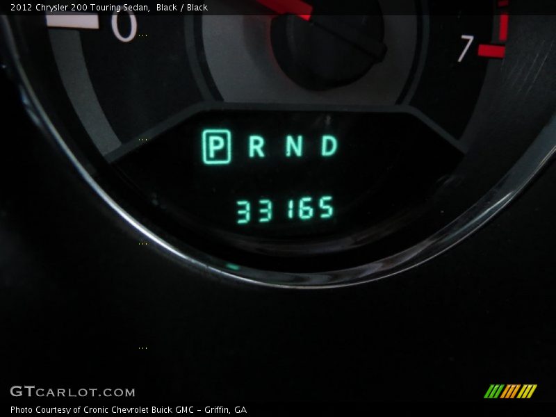 Black / Black 2012 Chrysler 200 Touring Sedan