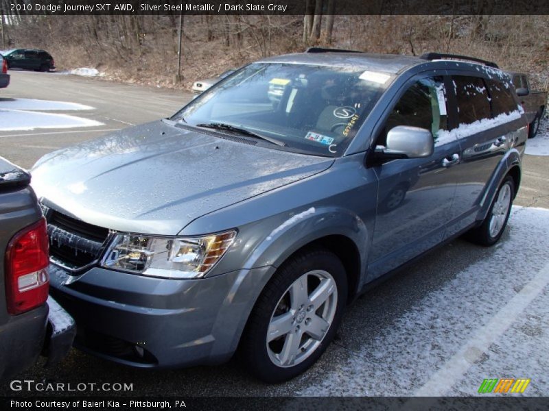 Silver Steel Metallic / Dark Slate Gray 2010 Dodge Journey SXT AWD