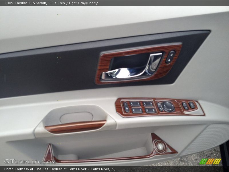 Blue Chip / Light Gray/Ebony 2005 Cadillac CTS Sedan
