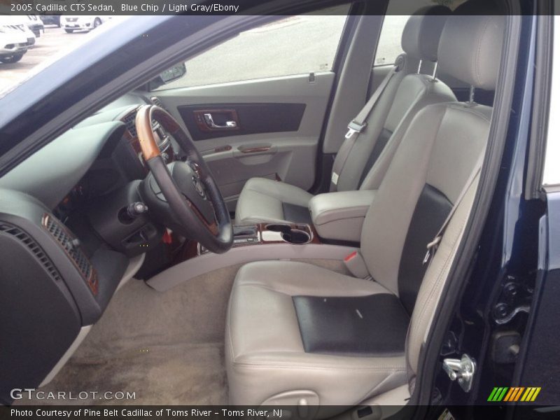 Blue Chip / Light Gray/Ebony 2005 Cadillac CTS Sedan