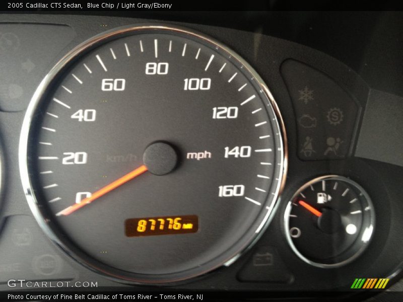 Blue Chip / Light Gray/Ebony 2005 Cadillac CTS Sedan