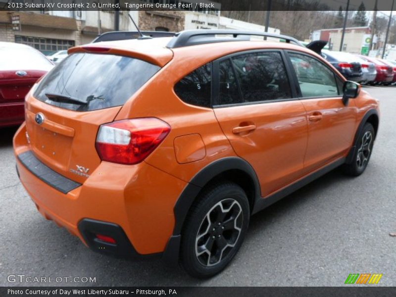 Tangerine Orange Pearl / Black 2013 Subaru XV Crosstrek 2.0 Limited