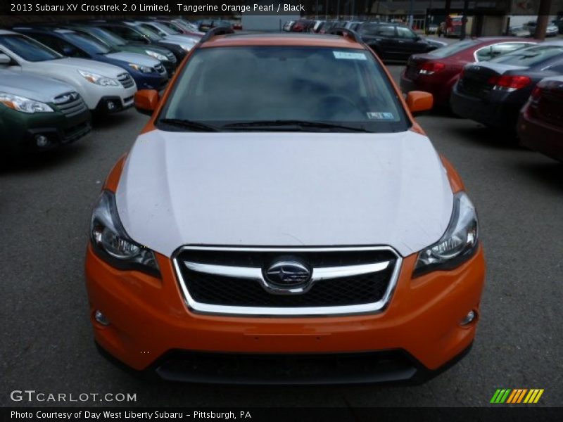 Tangerine Orange Pearl / Black 2013 Subaru XV Crosstrek 2.0 Limited