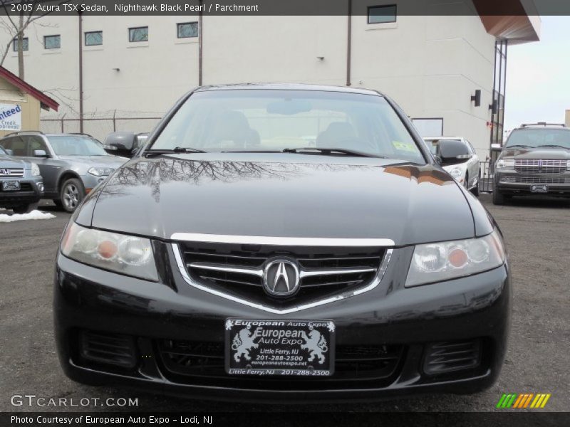 Nighthawk Black Pearl / Parchment 2005 Acura TSX Sedan