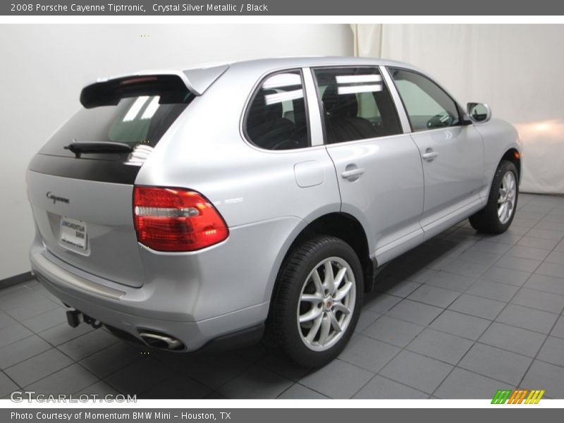 Crystal Silver Metallic / Black 2008 Porsche Cayenne Tiptronic