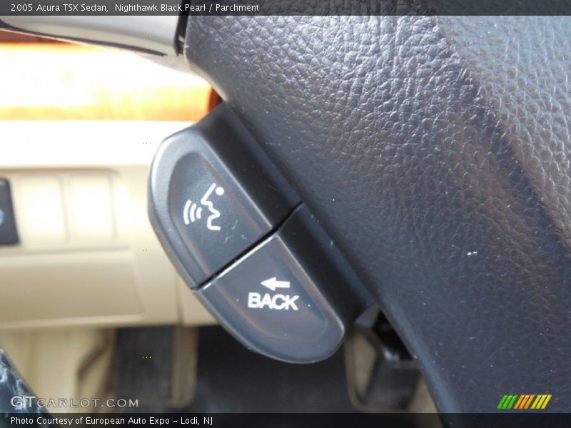 Nighthawk Black Pearl / Parchment 2005 Acura TSX Sedan