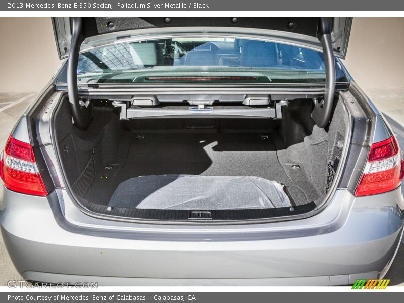 Palladium Silver Metallic / Black 2013 Mercedes-Benz E 350 Sedan