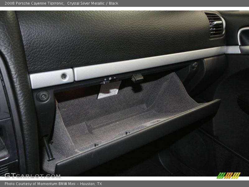 Crystal Silver Metallic / Black 2008 Porsche Cayenne Tiptronic